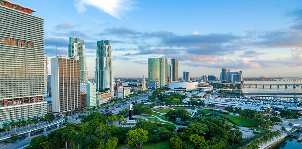 Downtown Miami Aerial — Event Coverage